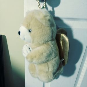 VINTAGE HEAVEN ON EARTH BEAR.🧸🧸🧸A FANTASTIC GIFT GIVING TOY,NEW!!